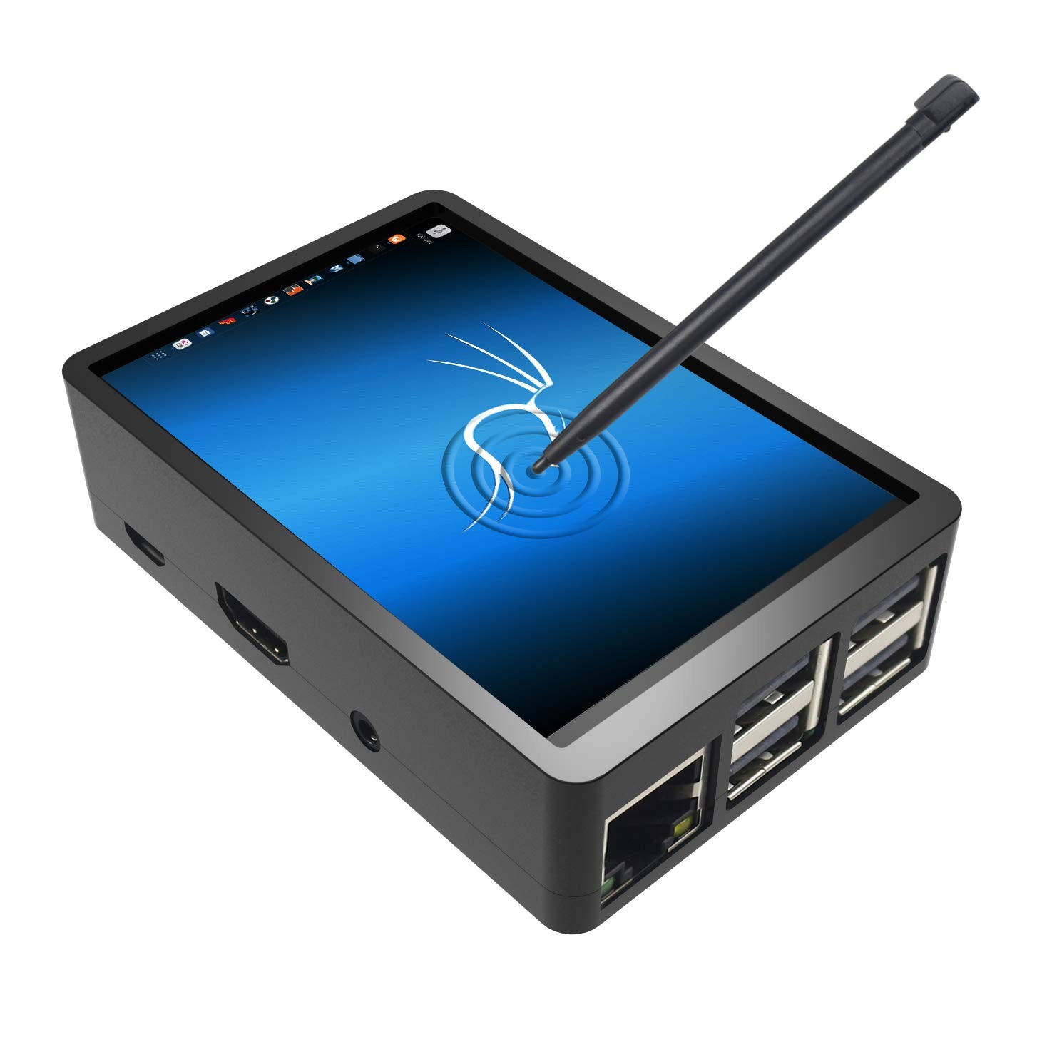 Raspberry Pi 3 B+ 3.5 inch Touch Screen with Case, 320×480 Pixel Monitor TFT LCD