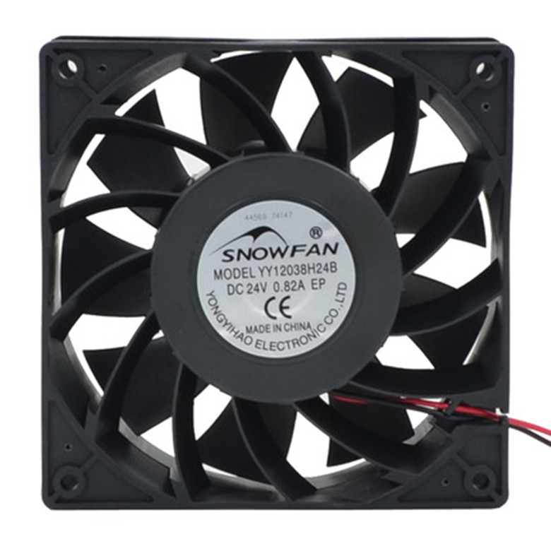 12038 Double ball bearing booster cooling fan YY12038H24B 24V 0.82A