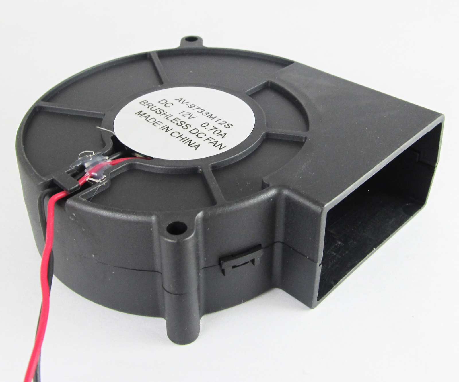 2pcs 97x97x33mm 97mm Brushless DC Cooling Blower Fan 9733S 12V