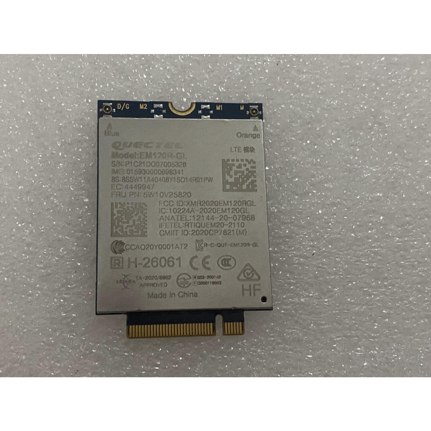 Network Card for P14s L14 L15 T14s X13 P15s Yoga T14 T15 Gen 2 5W10V25820