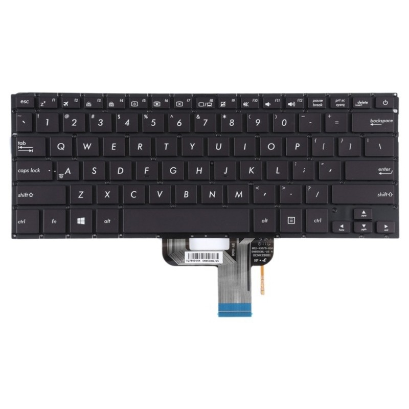 Backlit Laptop Keyboard Plastic Metal Construction For RX410U RX310 Series