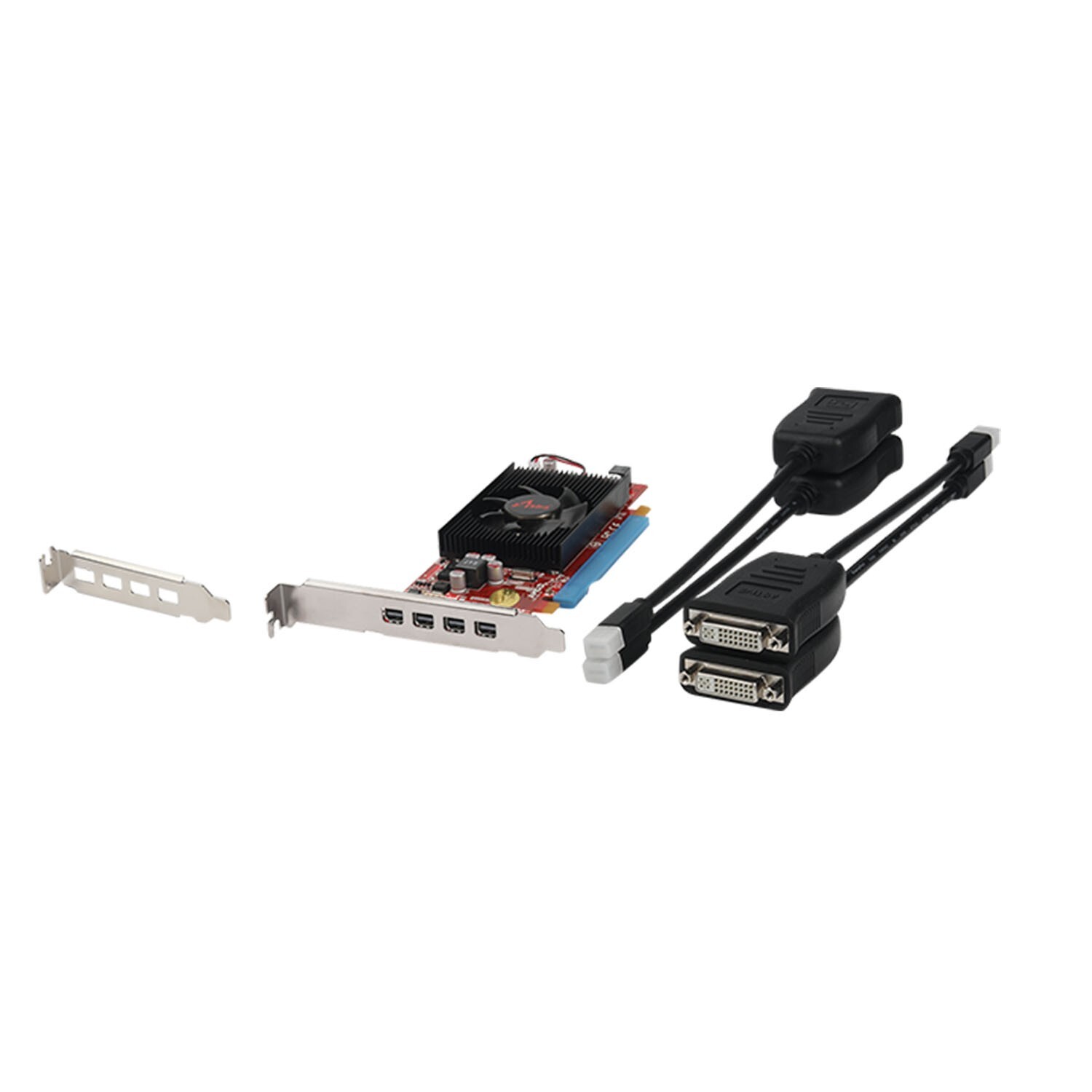 Xynsviu Radeon HD 6570 2G Graphics Card, GPU Support 4 Monitor Mini-DisplayPort