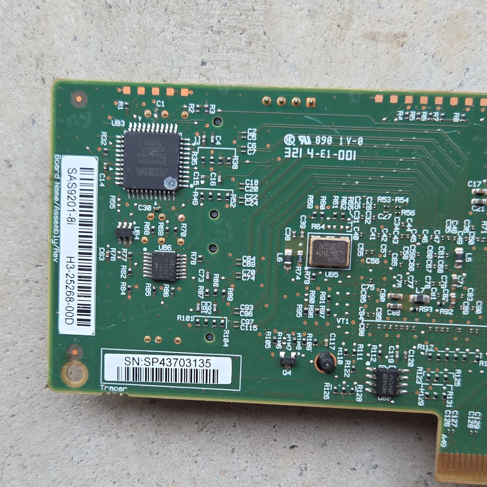 LSI SAS9201-8i 8-Port 6Gb/s SAS HBA Non-RAID Controller PCIe x8