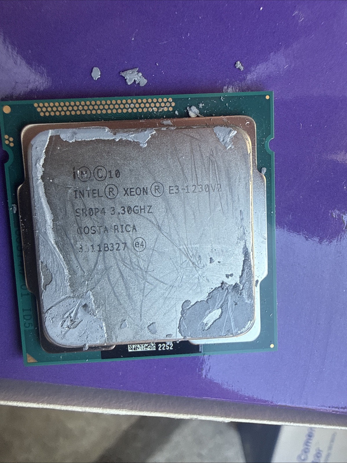 Intel Xeon E3-1230 V2 3.30GHz Quad Core CPU 8MB 69W LGA1155 Server Processor