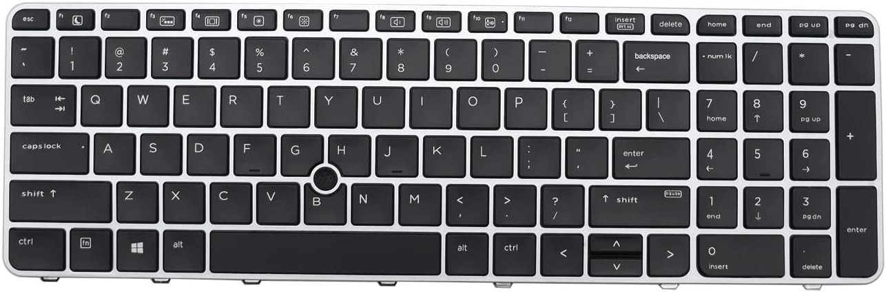 US Backlit Keyboard HP Elitebook 755 850 / Zbook 15U G3 G4 821157-001 821195-001