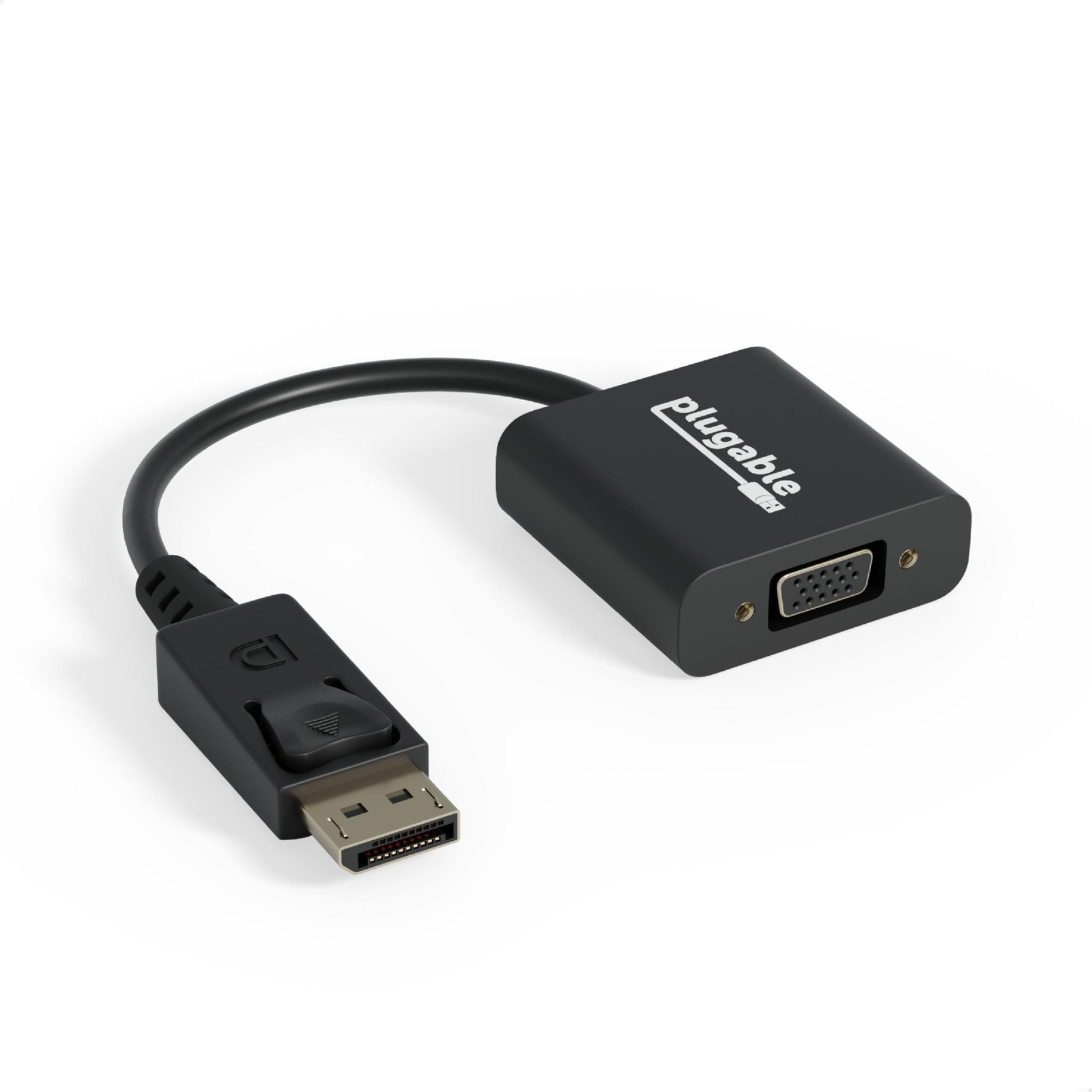 Plugable DisplayPort to VGA Active Adapter VGA, Black