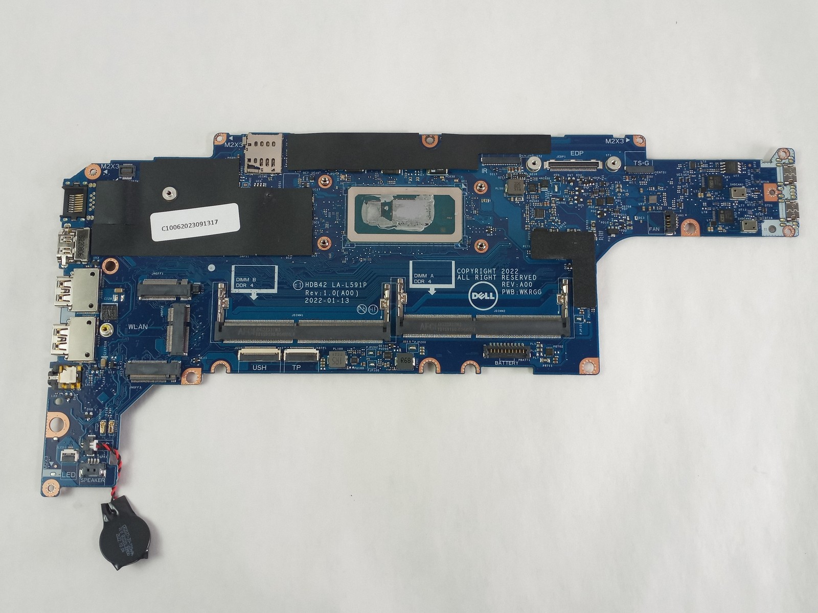 Dell Latitude 5430 Intel Core i7-1265U 1.80 GHz DDR4 Motherboard 4X33N