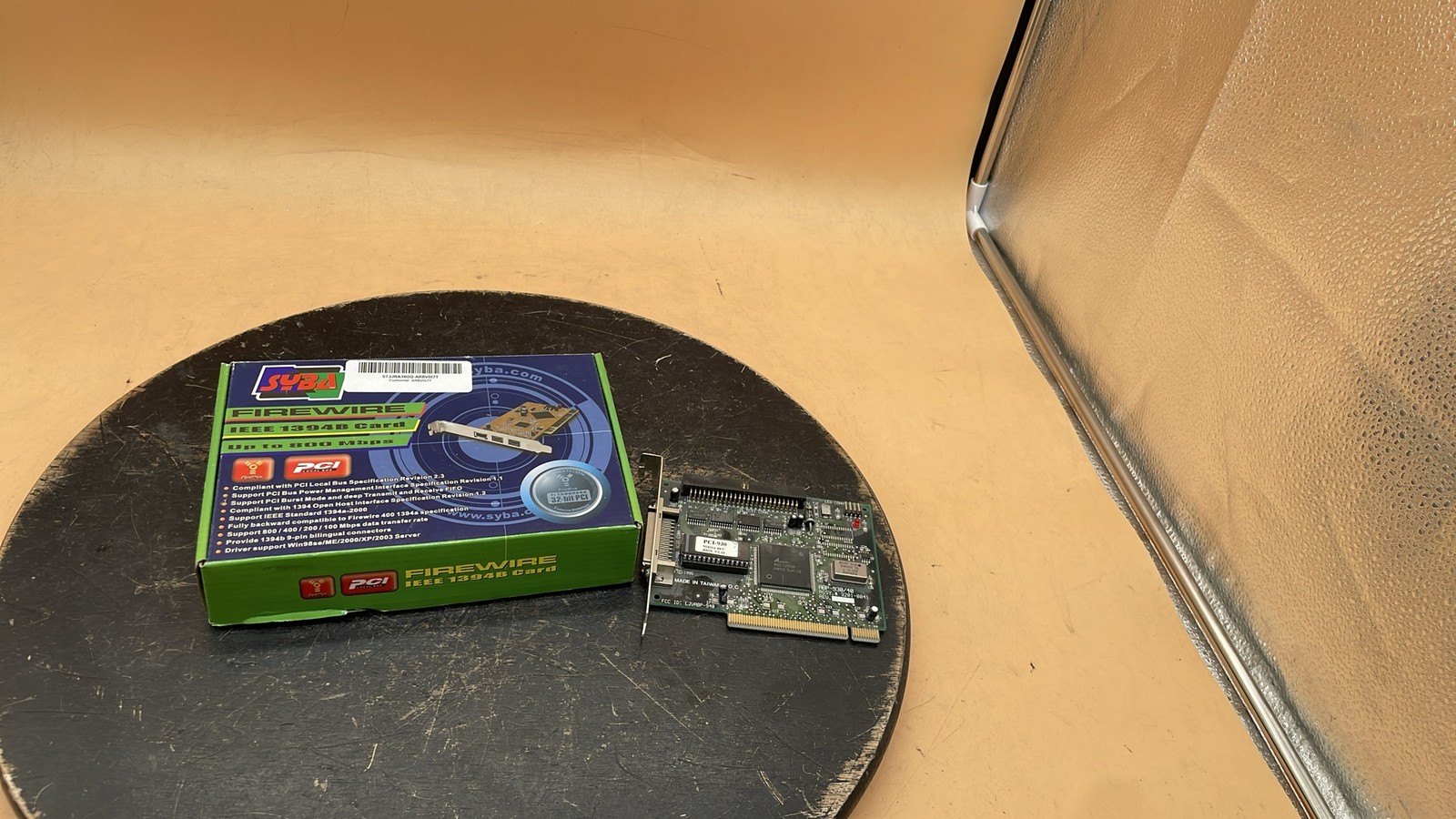 Iomega LJVABP-940 & Syba FireWire 1394B PCIe Card Adapter Unit Bundle