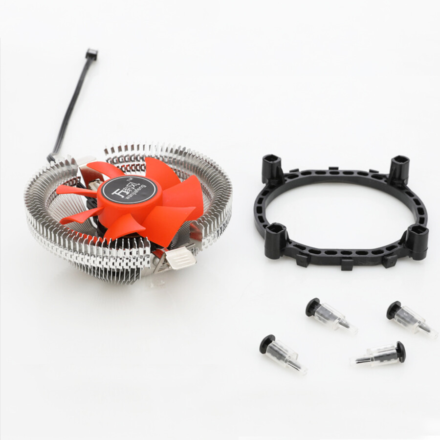 2200rpm CPU Quiet Fan Cooling Heatsink Cooler For Intel LGA775/1155 AMD Core 2