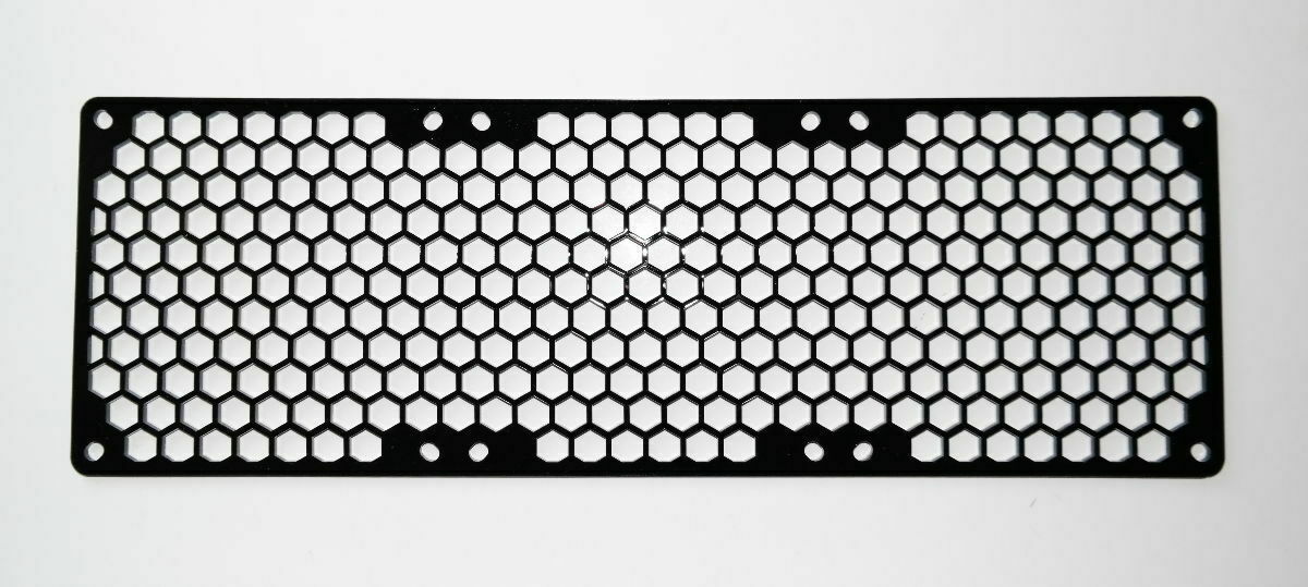 Custom Honeycomb 276mm Radiator Triple 92mm Fan Grill Computer Case Cooling Mod