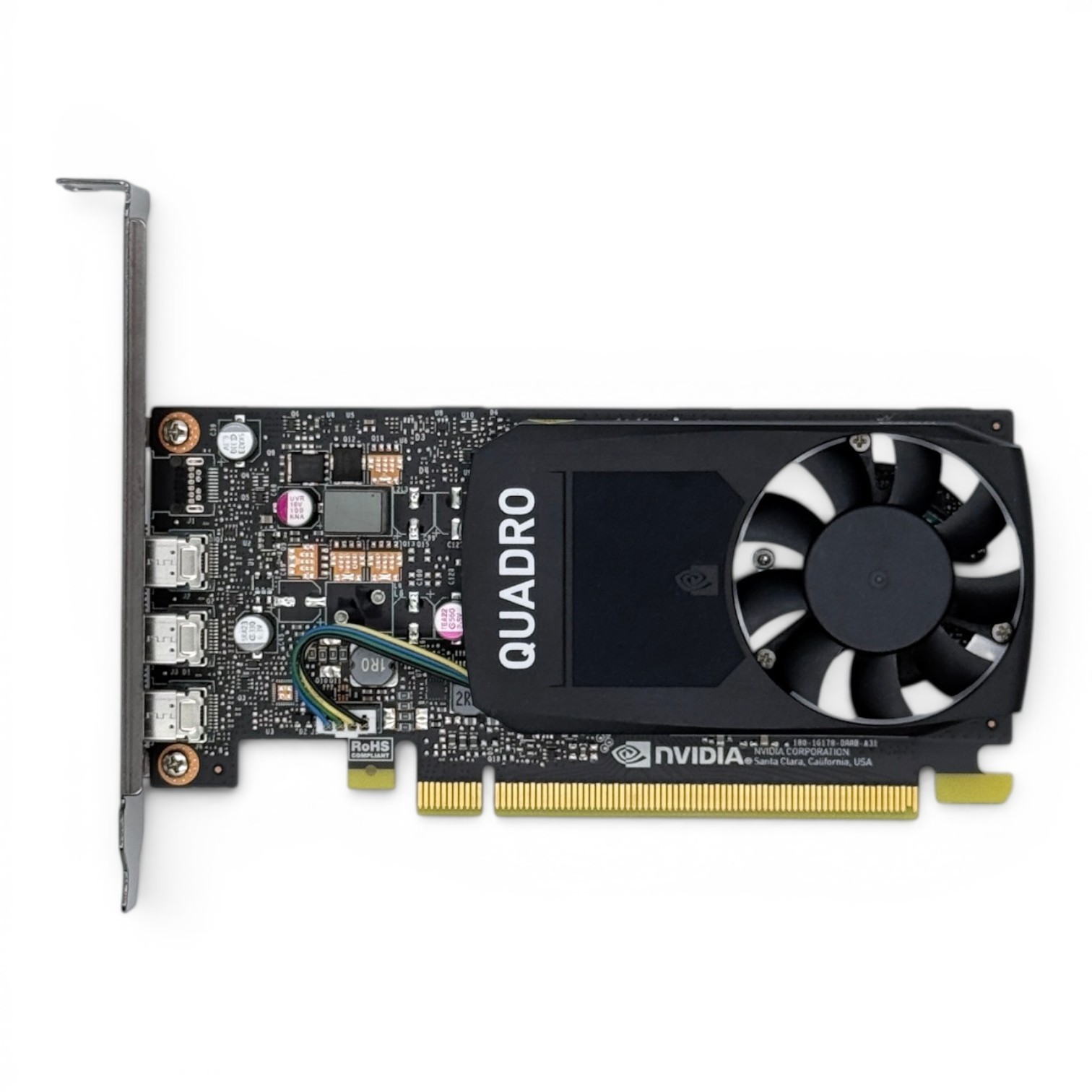 HP NVIDIA Quadro P400 2GB GDDR5 PCIe Low Profile Video Card L85878-001