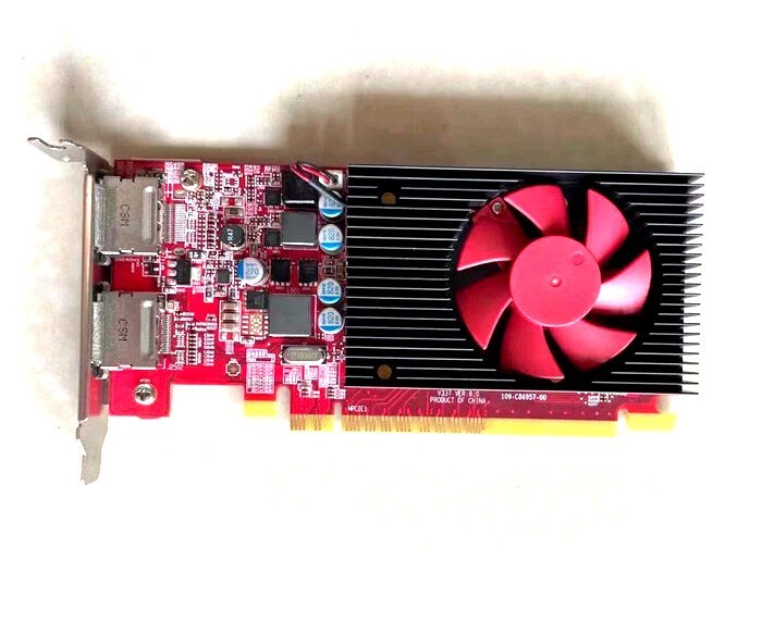 2GB Under 50W✔️DUAL HDMI Video Card BUNDLE✔️Two DP to HDMI adapters✔️Dell HP SFF