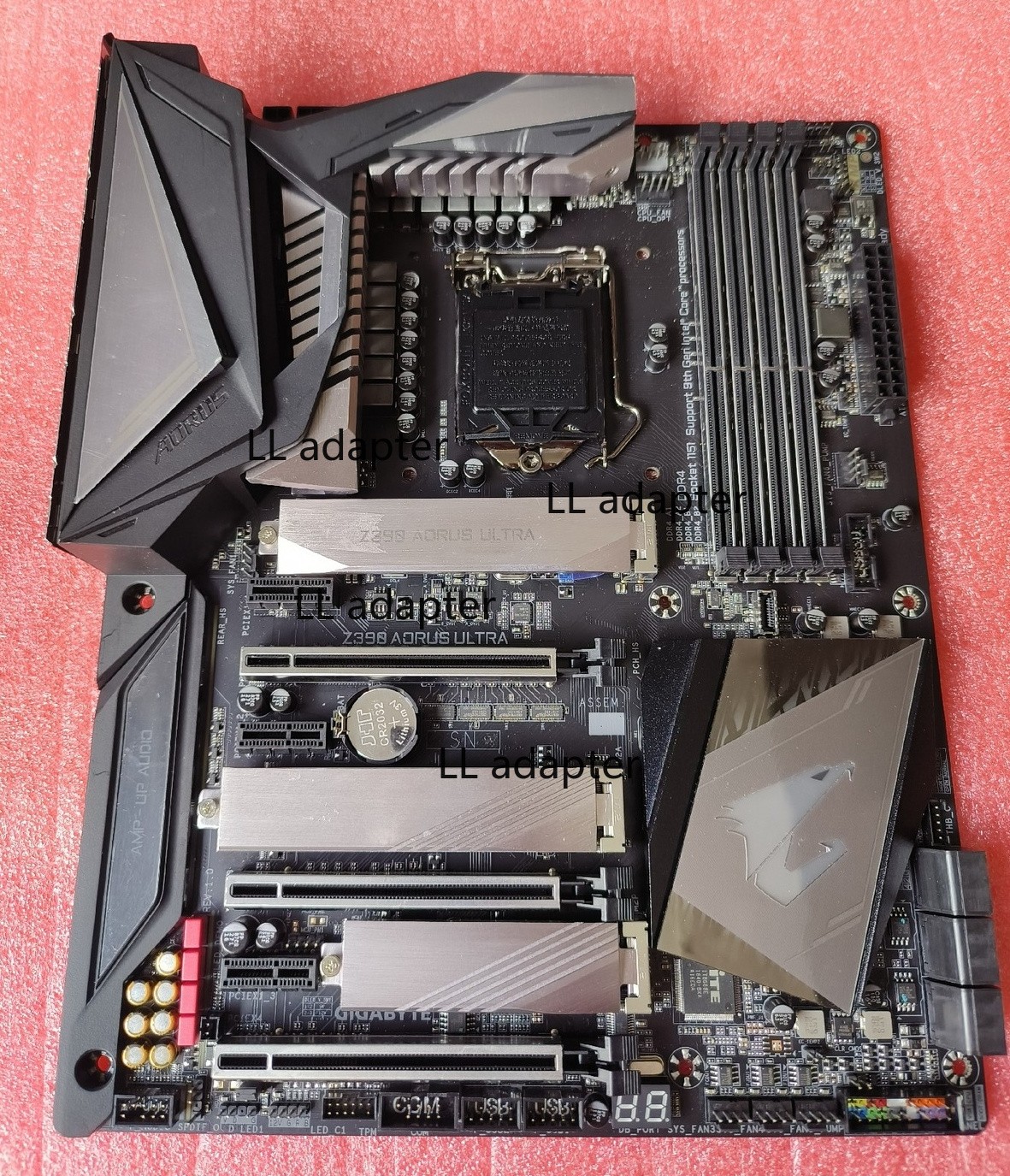 FOR GIGABYTE Z390 AORUS ULTRA DDR4*4 128GB LGA1151 HDMI Motherboard Test OK