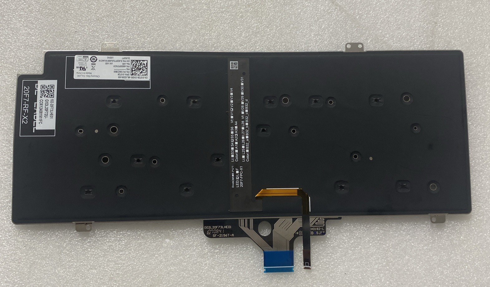 US Backit Keyboard For Dell Latitude 5420 5430 7420 7430 E5420 10TD8 Au KY7