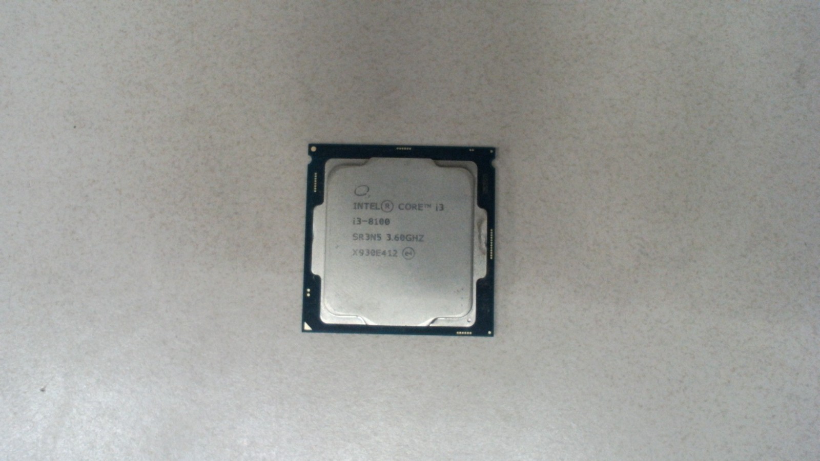 Intel Core i3-8100 SR3N5 3.60GHz Processor