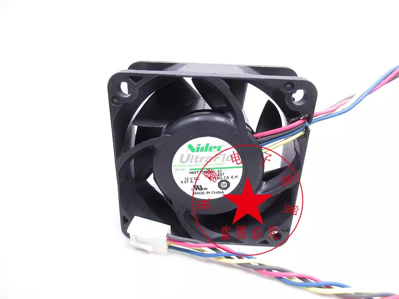 1PC NIDEC H60T12BHA7-57 6CM 6025 12V 0.57A high air flow cooling fan