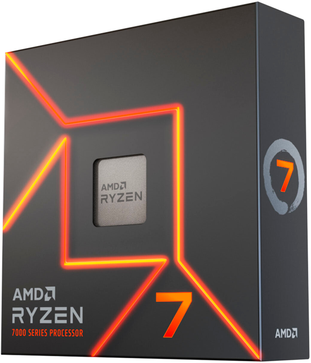 AMD – Ryzen 7 7700X 8-core – 16-Thread 4.5GHz (5.4 GHz Max Boost) Socket AM5 …
