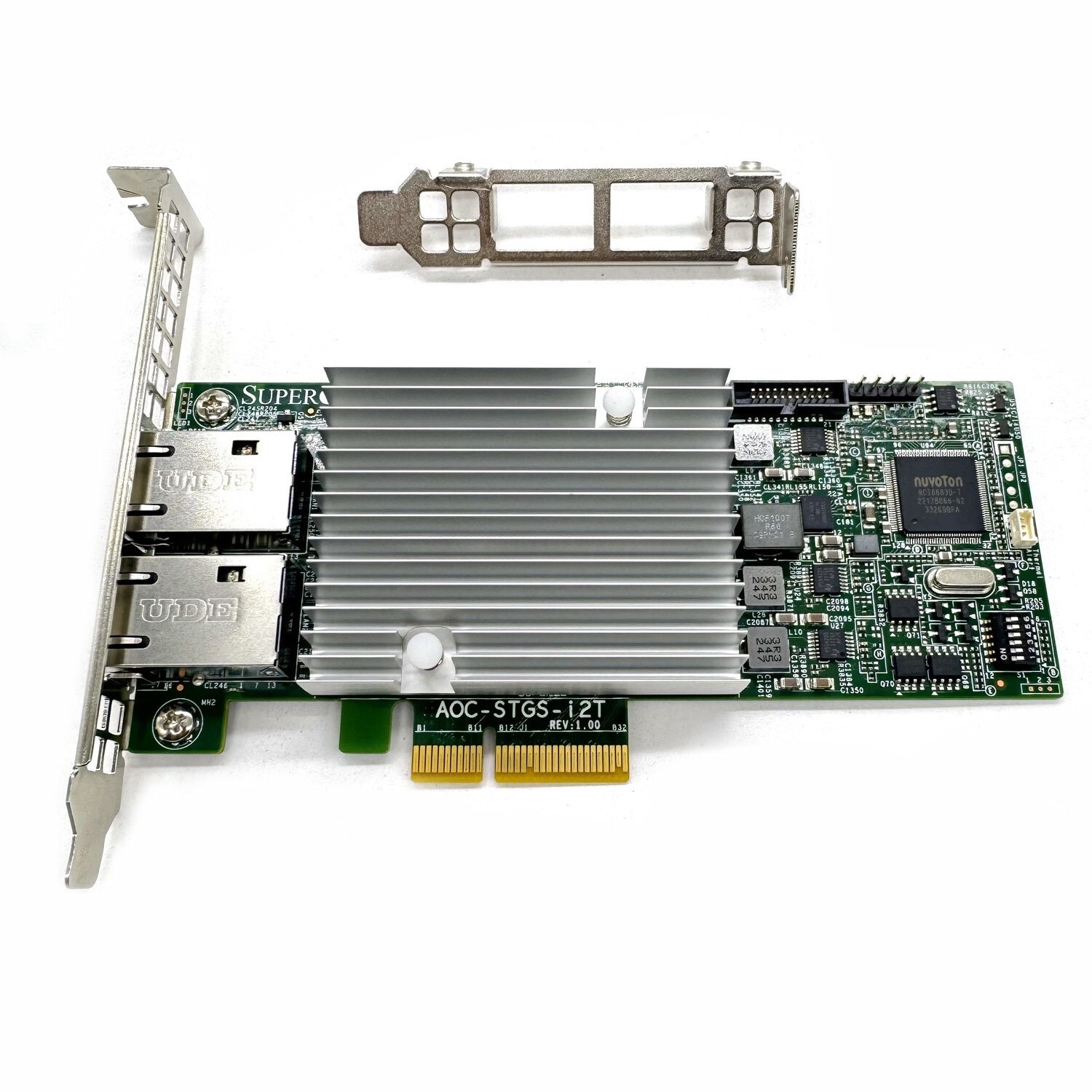 SuperMicro AOC-STGS-i2T Dual Port 10Gbase-T PCI-E 3.0 Intel X550-T2 Network Card