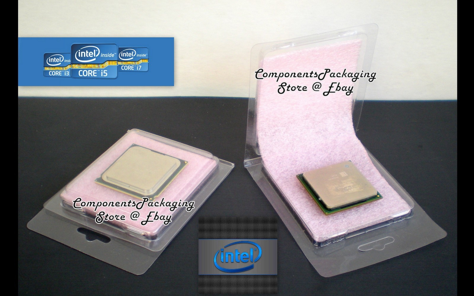 CPU Clam Shell for Intel Socket 370 478 LGA771 LGA775 Lot of 10 25 40 80 & 125