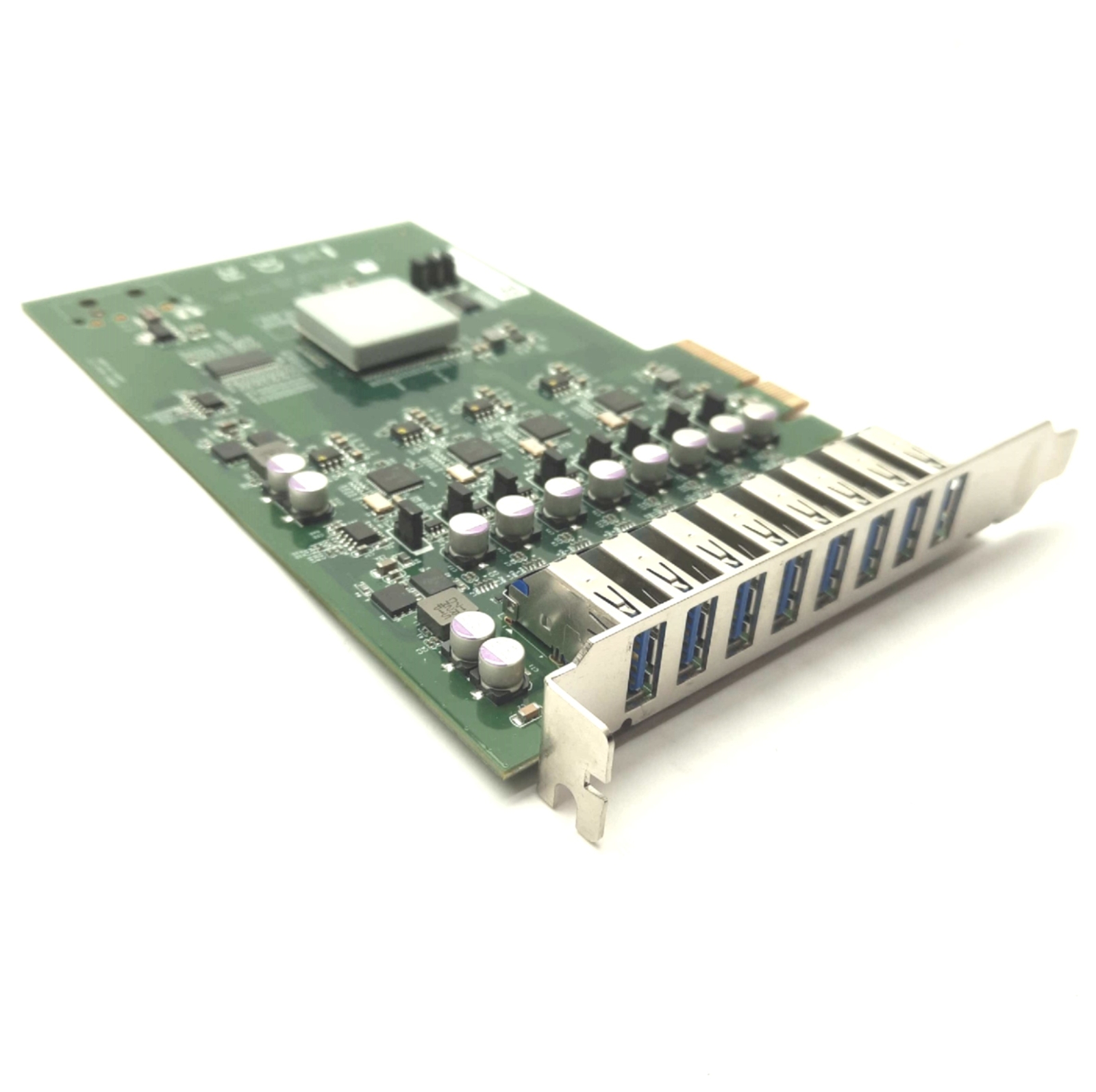 Vecow UE-1008 8-Port USB 3.0 Card, PCIe x4, 4x Renesas μPD720202 Controllers