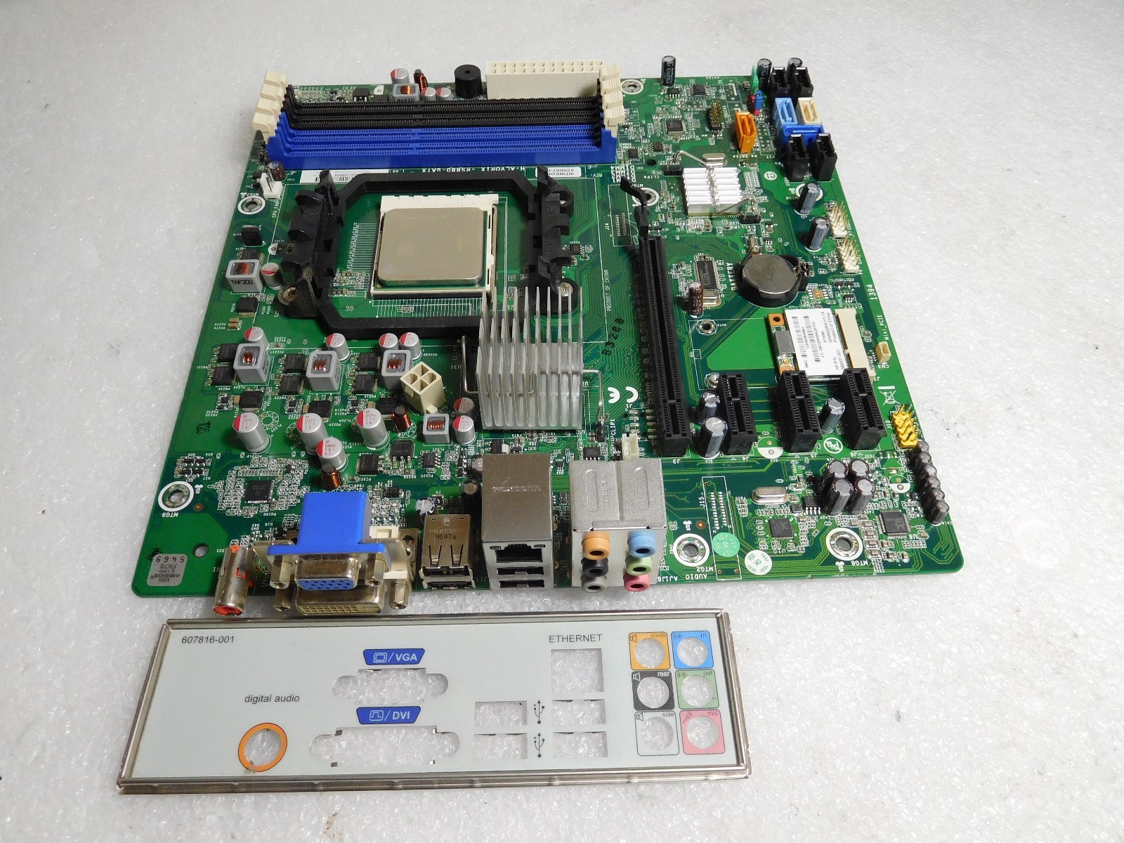 HP Pavilion 620887-001 LGA AM3 Motherboard W/ AMD Athlon II,I/O.#TQ898
