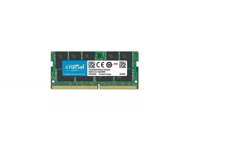 16GB Crucial CT16G4TFD8266 DDR4 2666MHz PC4-21300 ECC SODIMM CL19 260pin