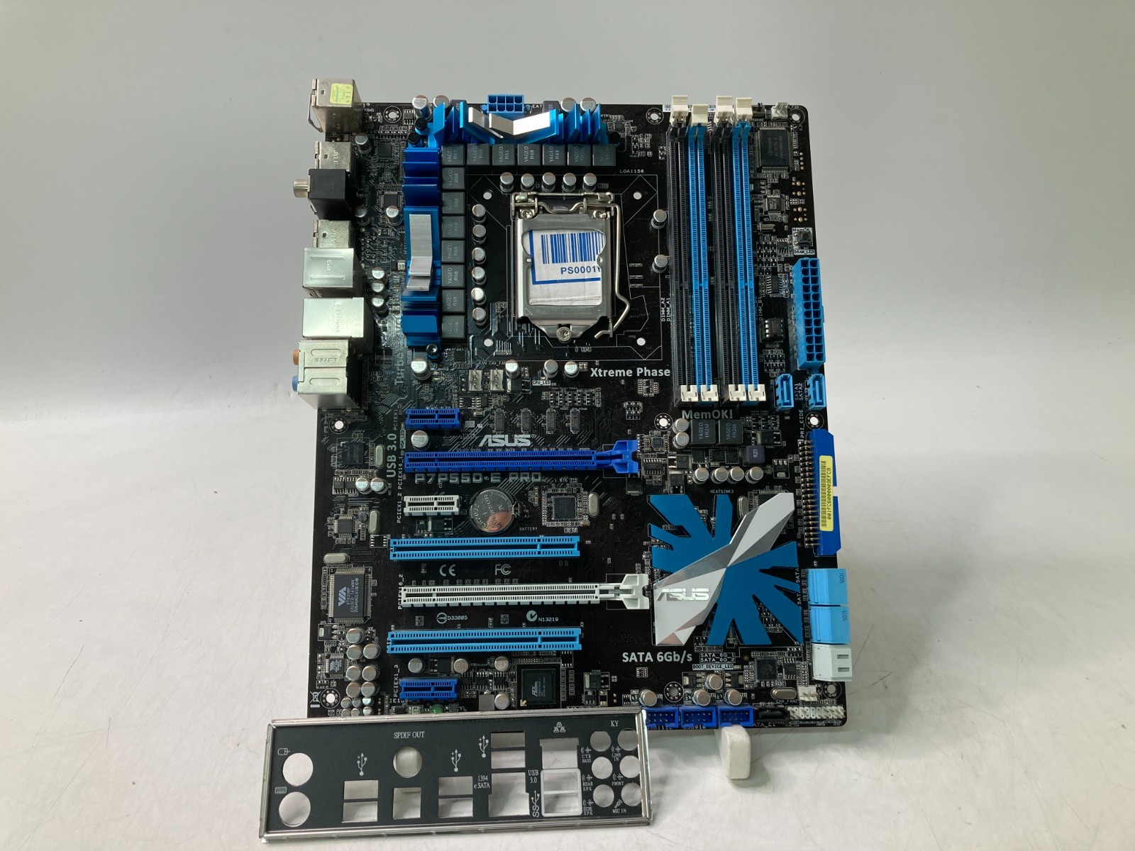 Asus P7P55D-E PRO Socket LGA 1156 4x DDR3 Ram Slots ATX Motherboard