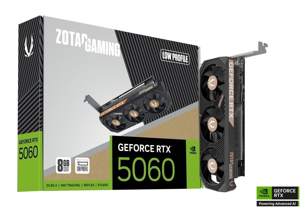 ZOTAC ZT-B50600L-10A NVIDIA GeForce RTX 5060 AMP Edition Gaming GPU