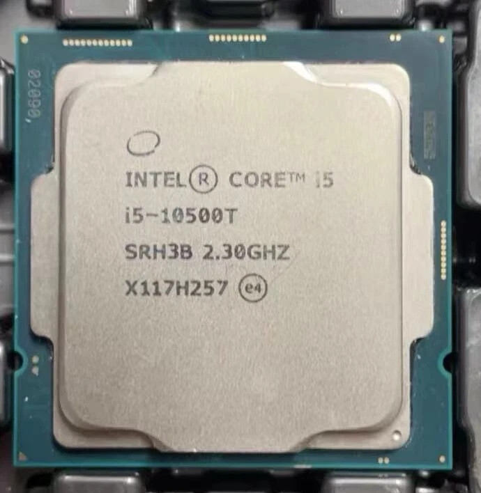 Intel Core i5-10500T 2.3-3.8GHz 6-core LGA1200 12MB SRH3B CPU Desktop processor