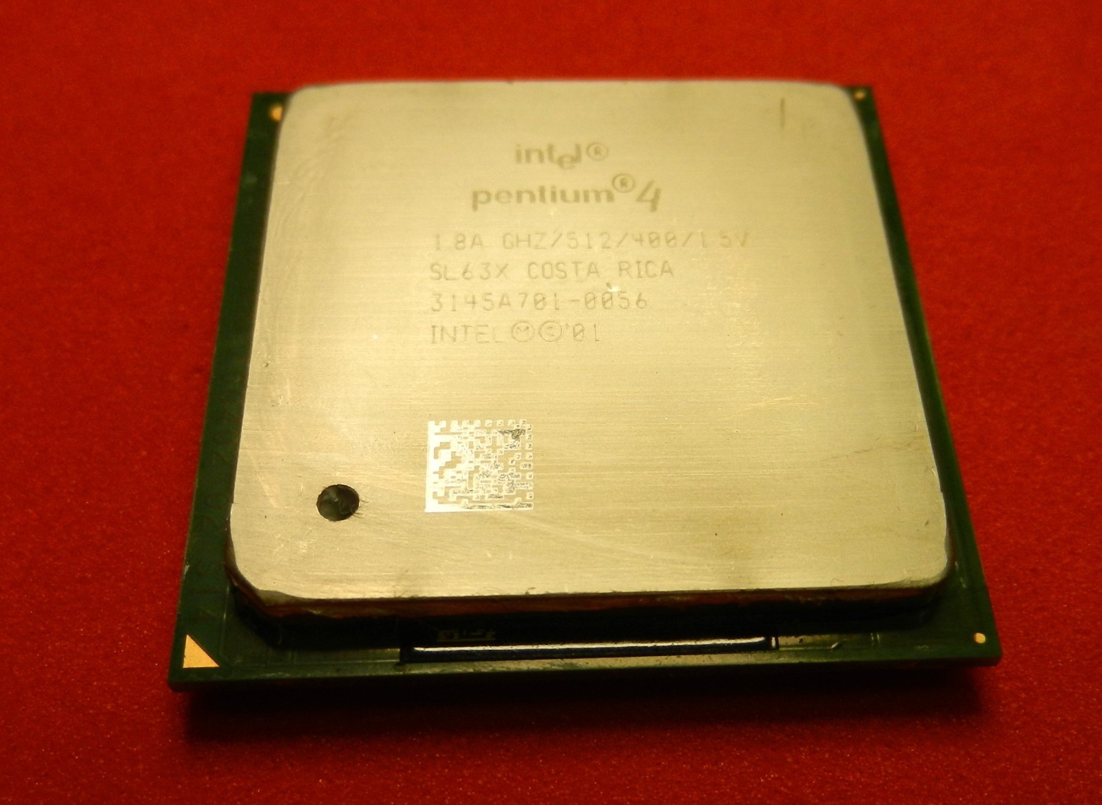 Intel Pentium 4 Processor 1.8 GHz / 512K / 400 MHZ Socket 478/N CPU