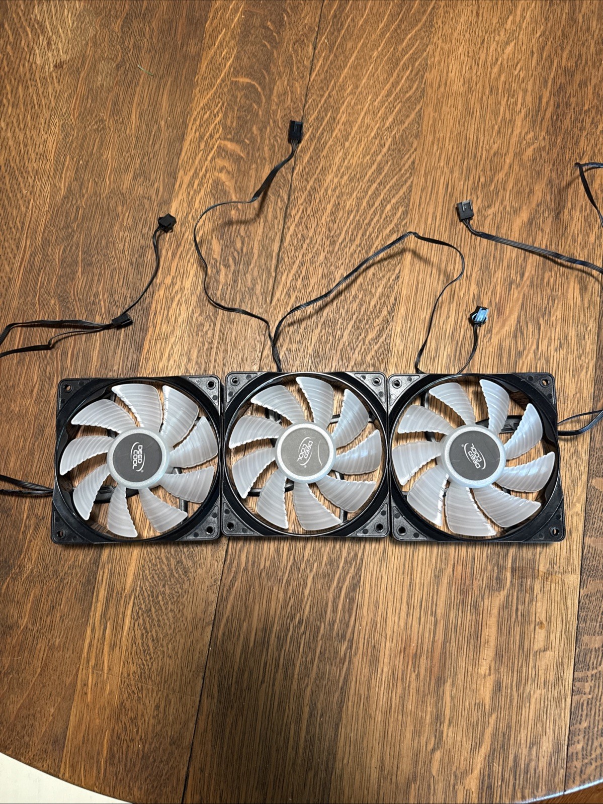 Deepcool ARGB CF120 (DF1202512CL) 120 mm Desktop Case Fans (3 Count)