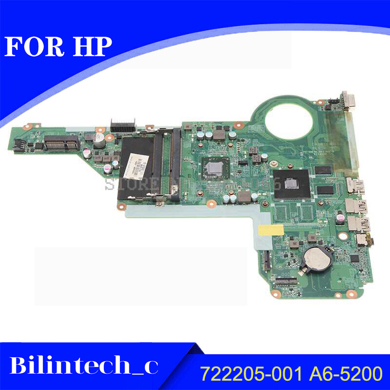 A6-5200 8600M 722205-001 FOR HP Pavilion 15 17 15-E 17-E Motherboard Test ok