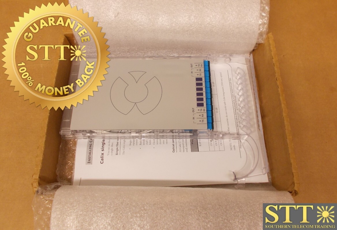 100-00359 CALIX SINGLE-FIBER CIRCULATOR CASSETTE – 2 INTERFACE, SC/UPC NEW