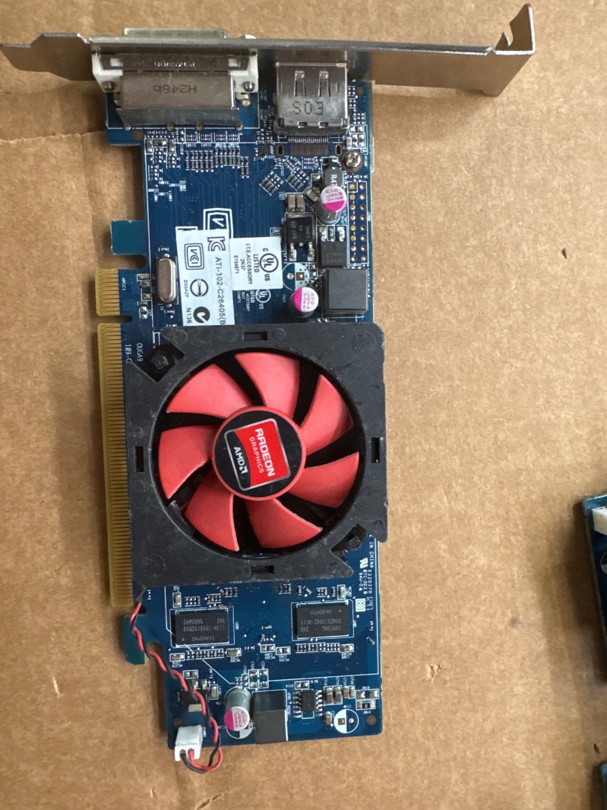 Lot of 15 Dell AMD Radeon HD 7470 1GB GDDR3 DVI DP Full Height Card 0VVYN4