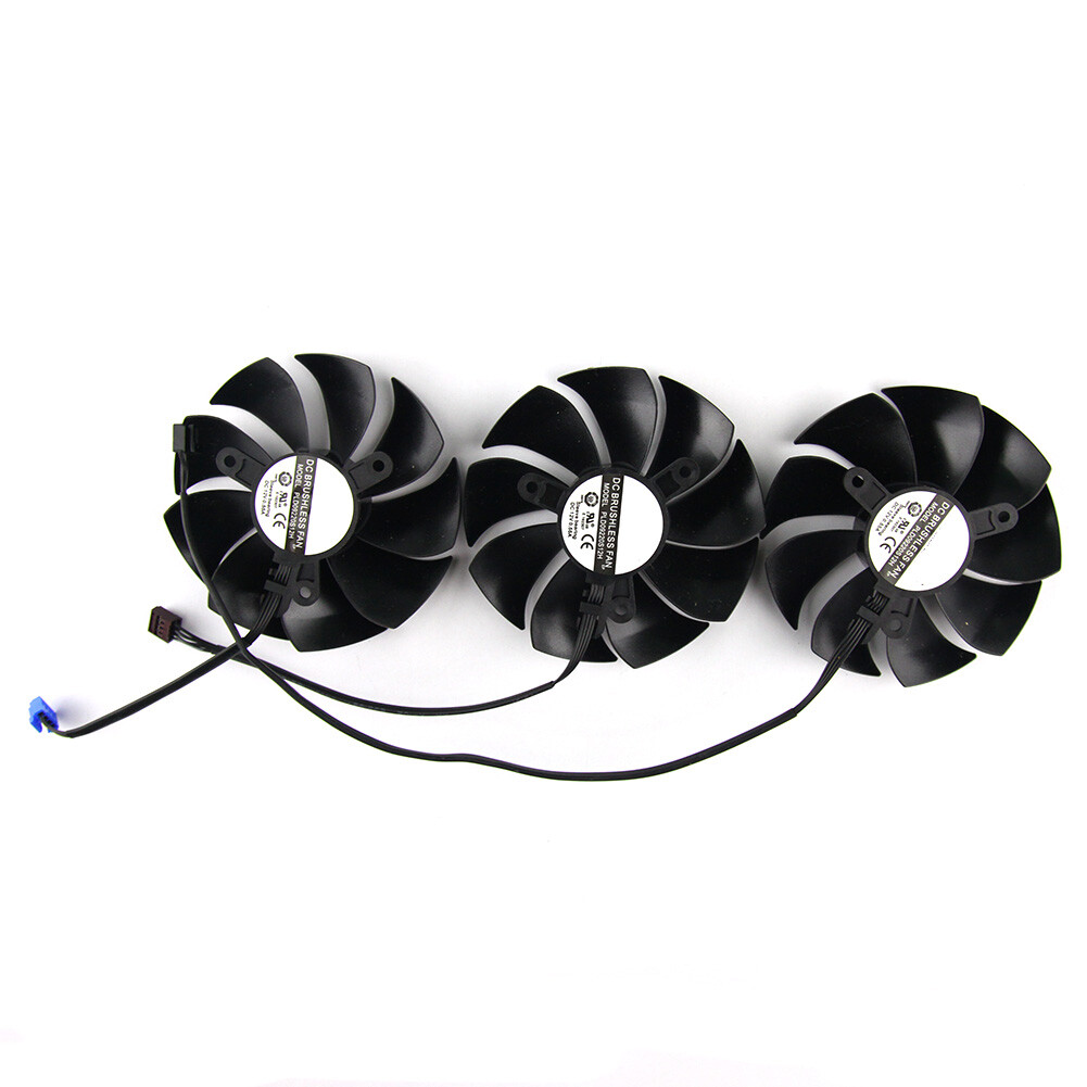 85mm For EVGA RTX3090 3080 Ti 3070 Graphic Card Cooling fan 42mm Hole Pitch 4Pin