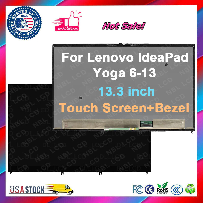 for Lenovo IdeaPad Yoga 6-13ARE05 6-13ALC6 5D11B22390 LCD Touch Screen W/Bezel