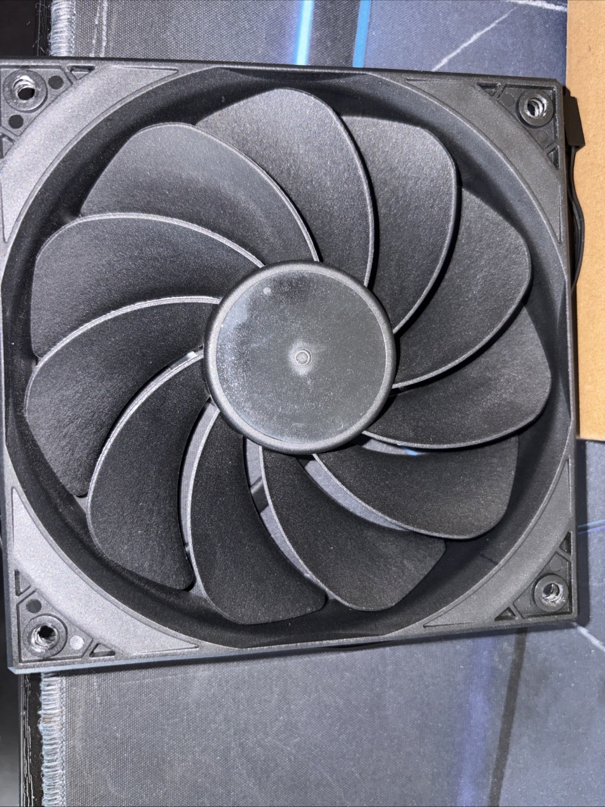 (2x) 120mm Black Lian Li Reversed Fan Pwm (Working, From Lancool 217 Case)