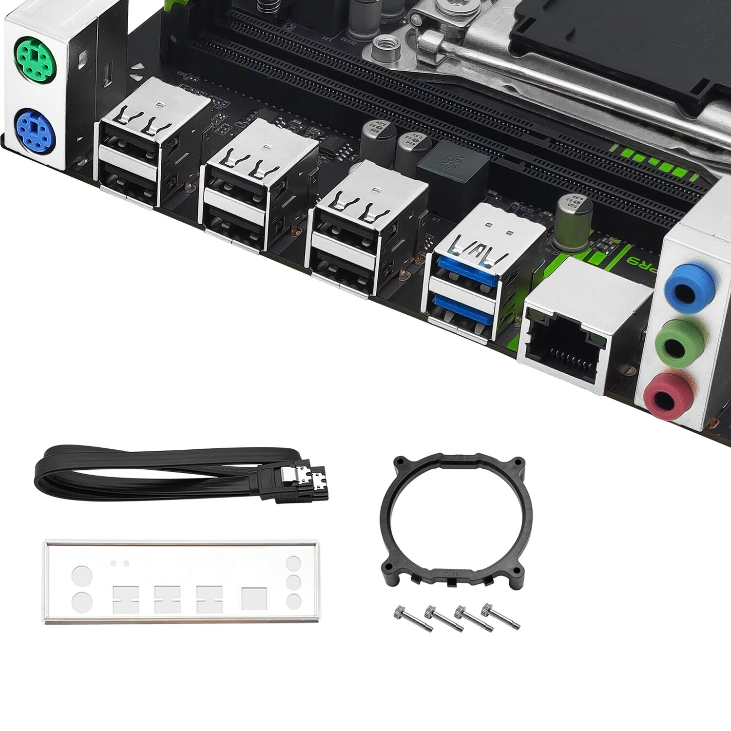 X99 PR9 Motherboard LGA 2011-3 4*DDR4 slot for Intel Xeon E5 V3 V4 SATA3 USB3.0