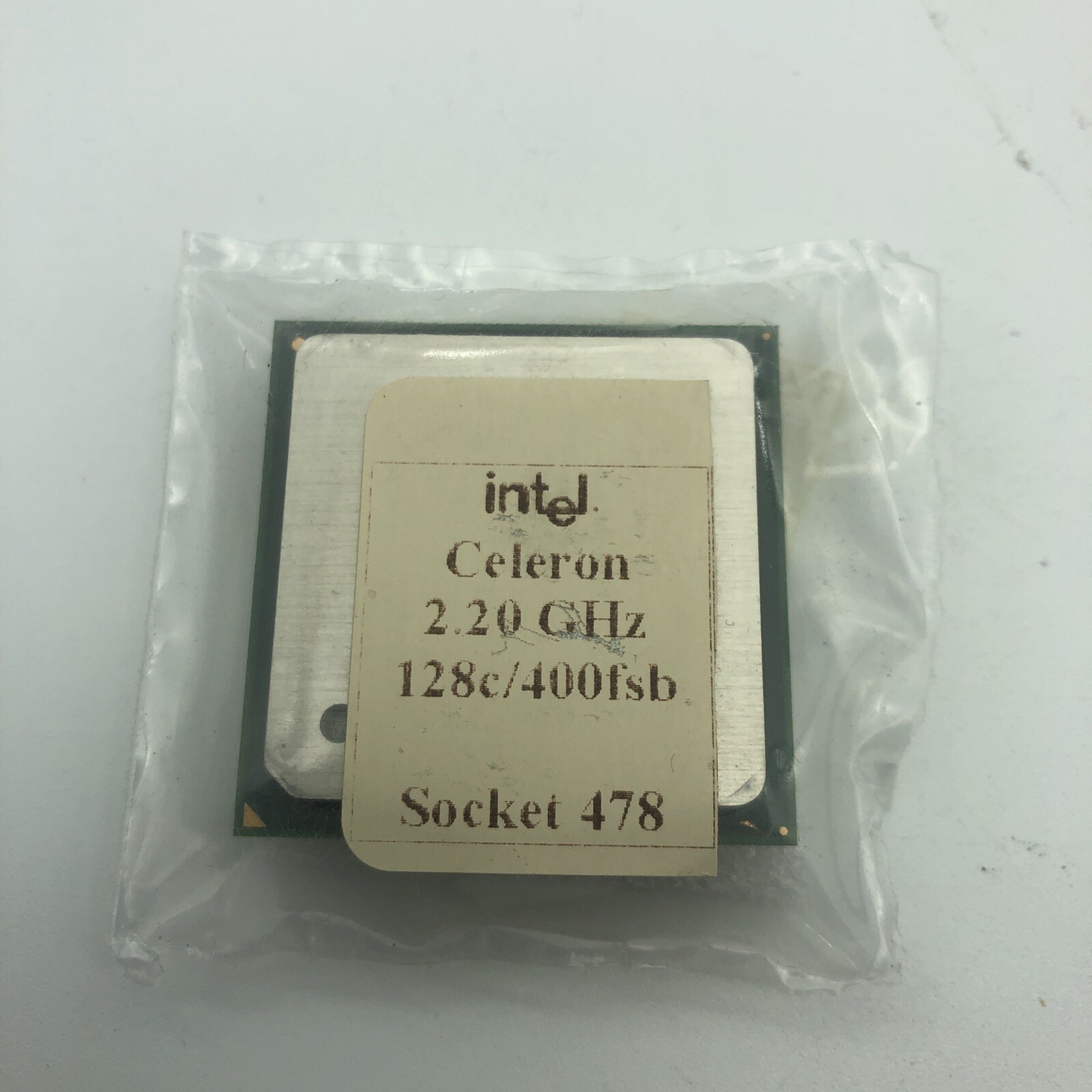 INTEL Celeron 2.2 GHz 2200 CPU 400MHz 128KB Socket 478 SL6VT SL6SX SL6W2 SL6RW