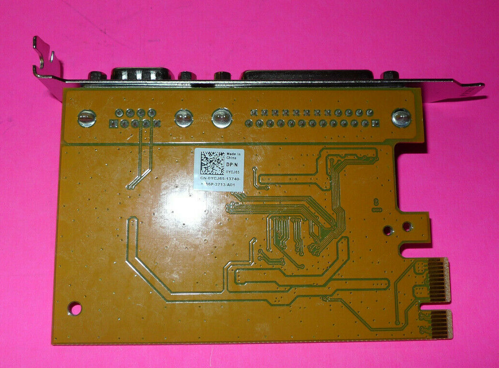 Dell Sunix Serial & Parallel Expansion Multi I/O Card MI06469A YCJ65