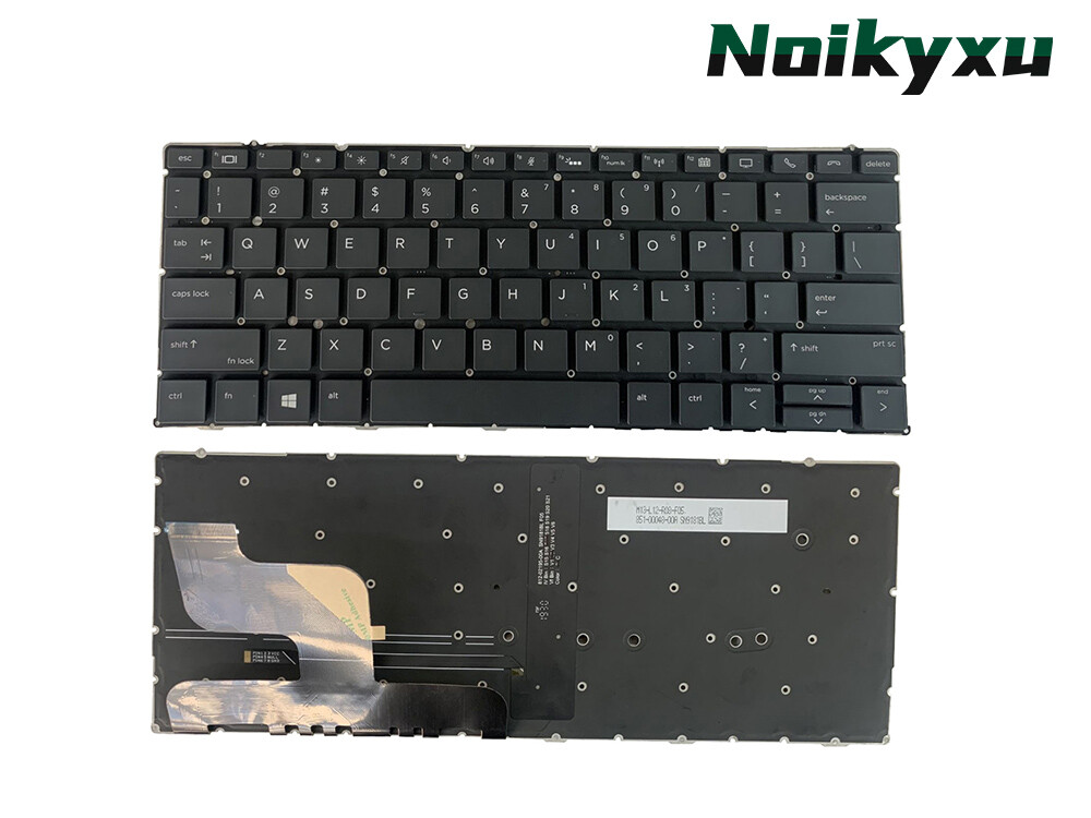 US Layout Keyboard Backlit Black For HP Elite Dragonfly Laptop 13.3″