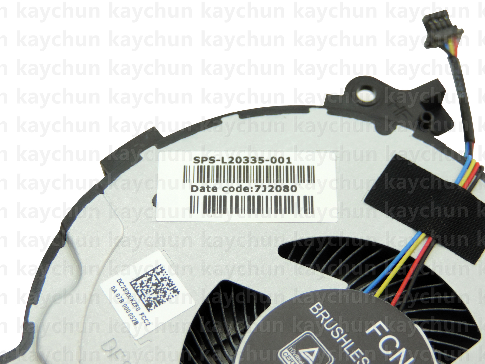Genuine GPU&CPU Cooling Fan For HP Pavilion 15-CX0160TX Gaming Laptop TPN-C133
