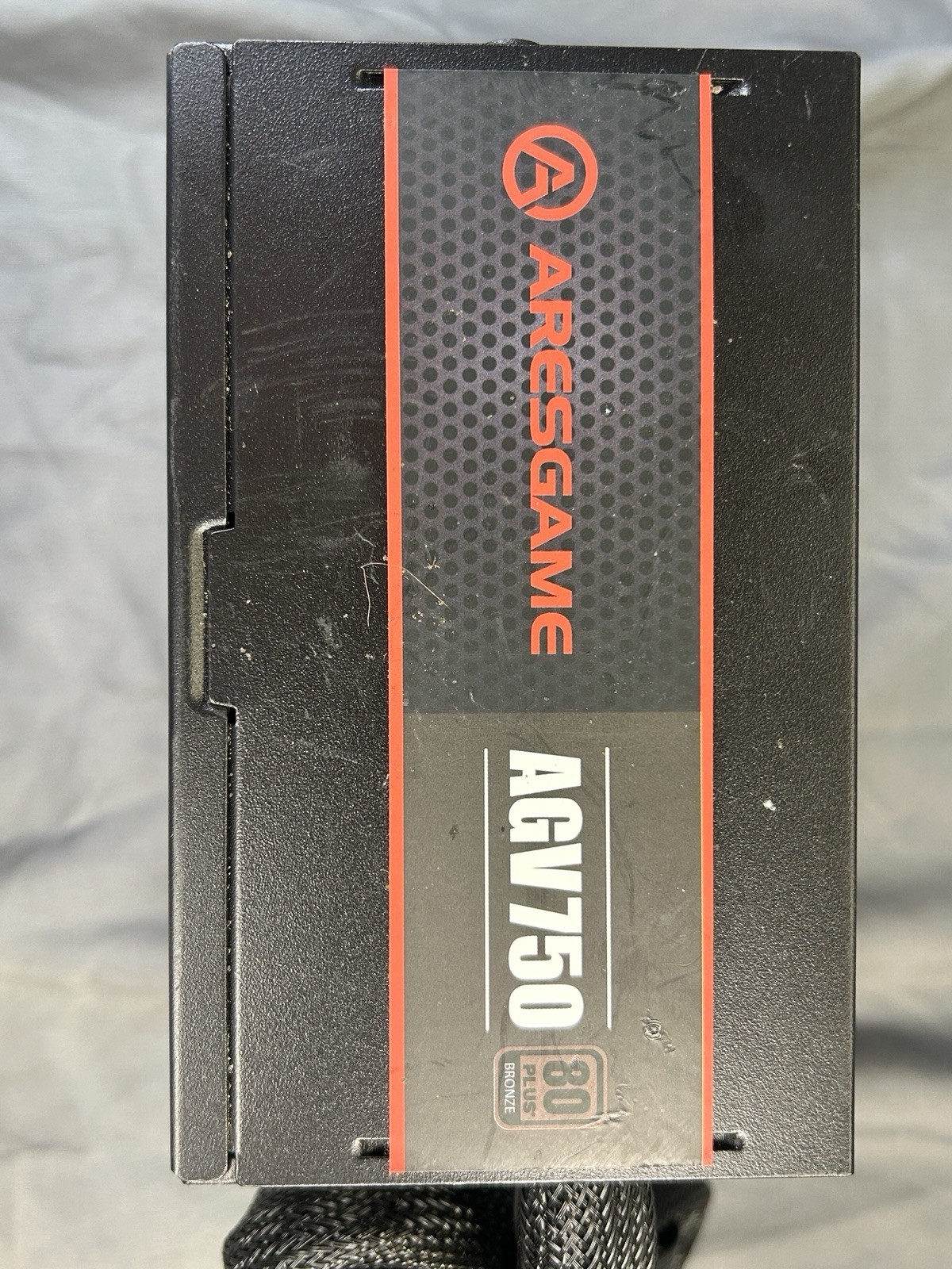 Aresgame AGV750 750W 80 Plus Bronze Semi Modular ATX Power Supply NWOB PSU