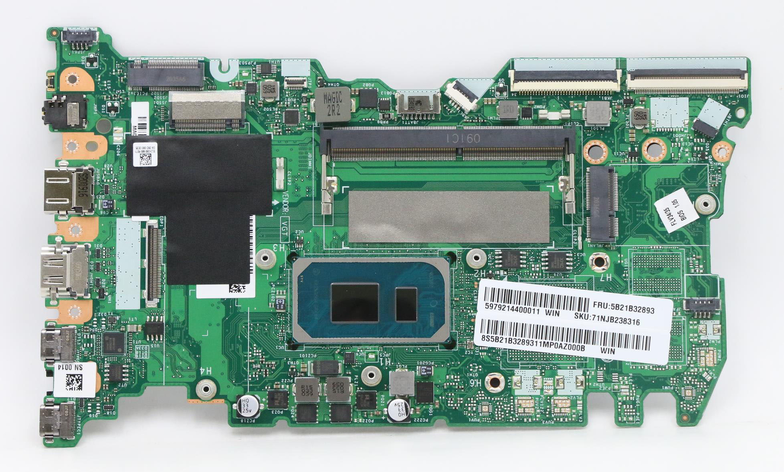 5B21B32893 For Lenovo ThinkBook 15 G2 ITL Motherboard CPU I5-1135G7 UMA 8G