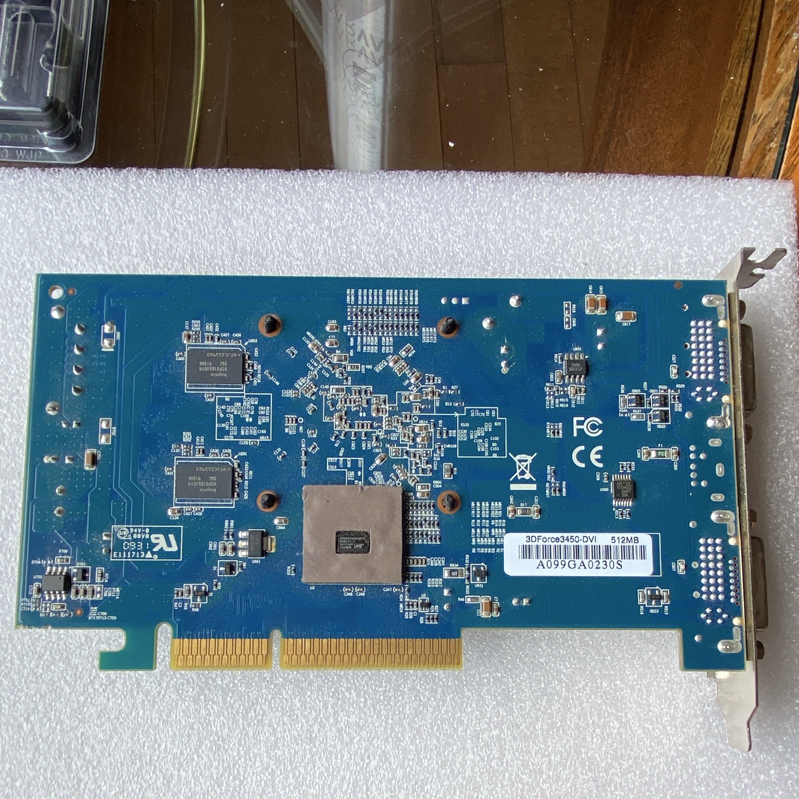 3DForce NVIDIA GeForce 3450 AGP 512MB DVI-I Multi-Monitor Fan Heatsink