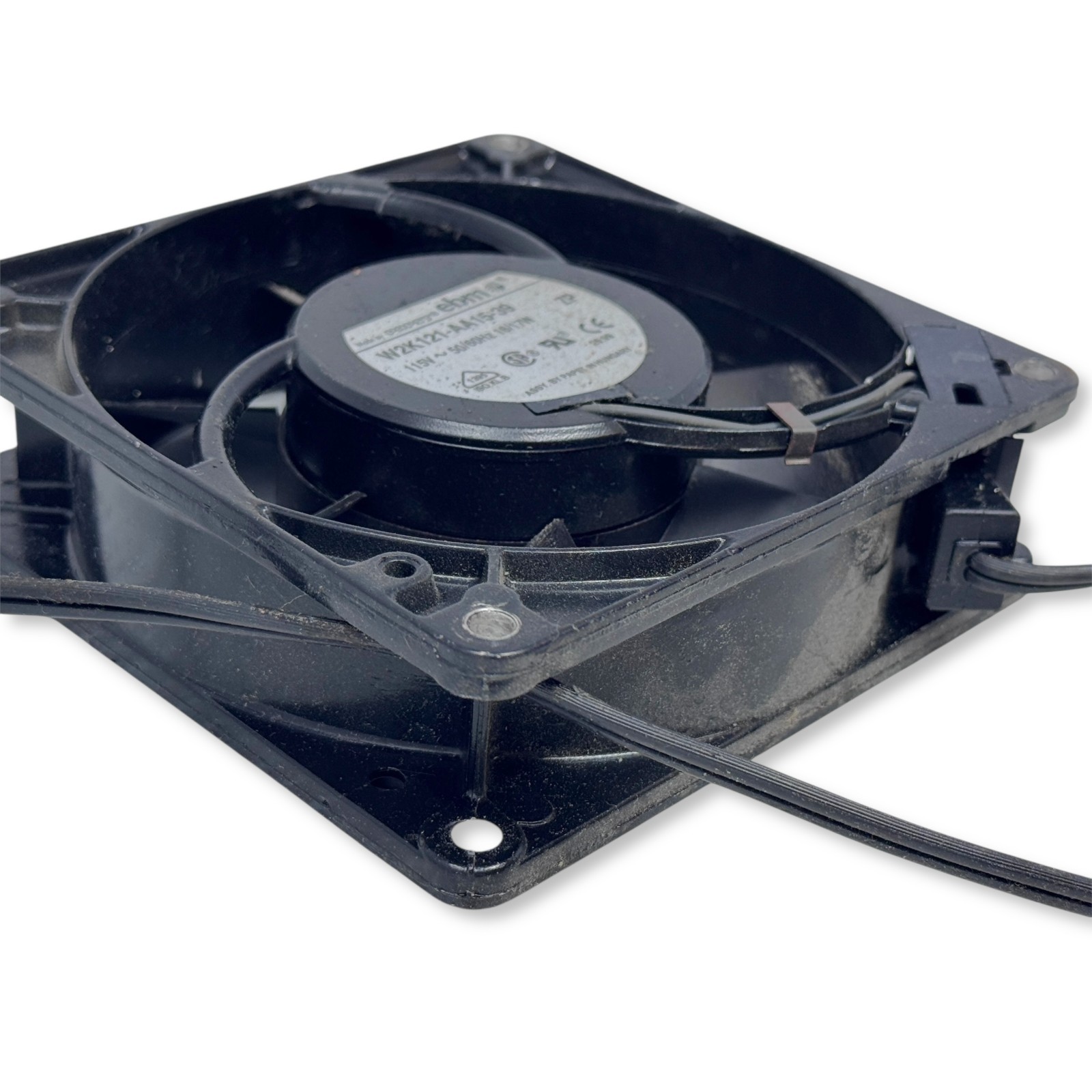 ebm-papst W2K121-AA15-39 Axial Fan 115V 50/60Hz 18/17W 127mm x 127mm x 38mm