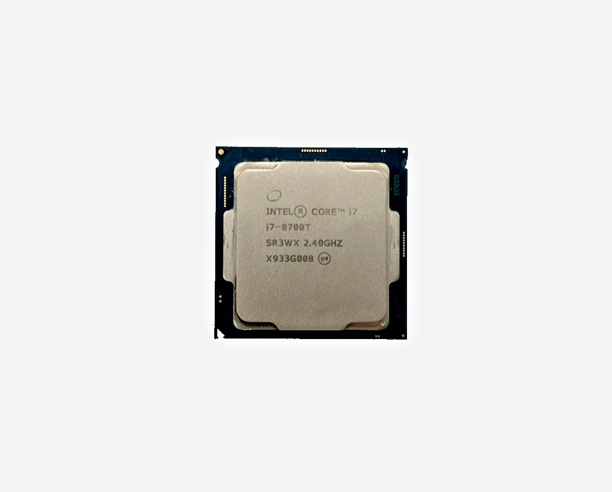 Intel Core i7 8th Gen i7-8700T NOT TESTED 6-Core 2.40GHz CPU SR3WX LGA 1151