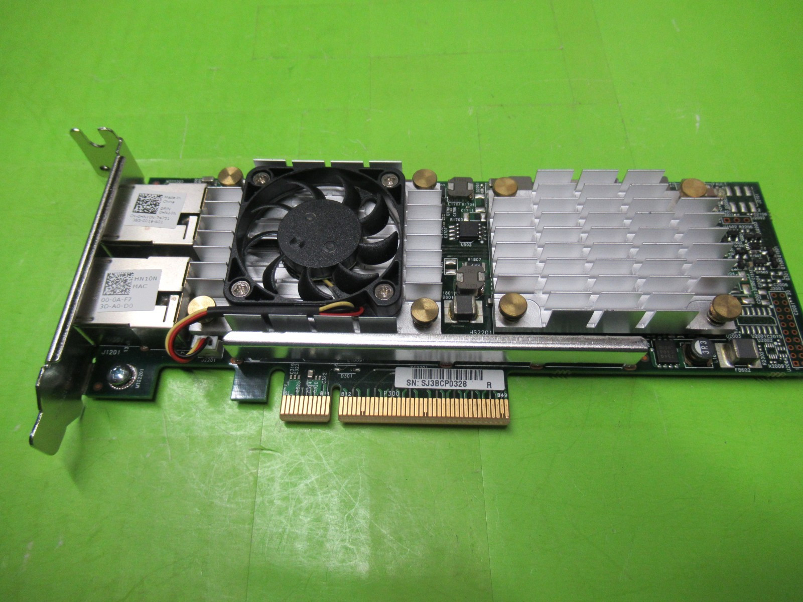 Dell HN10N Broadcom 57810S 2-Port 10GBASE-T Low Profile Network Adapter Card