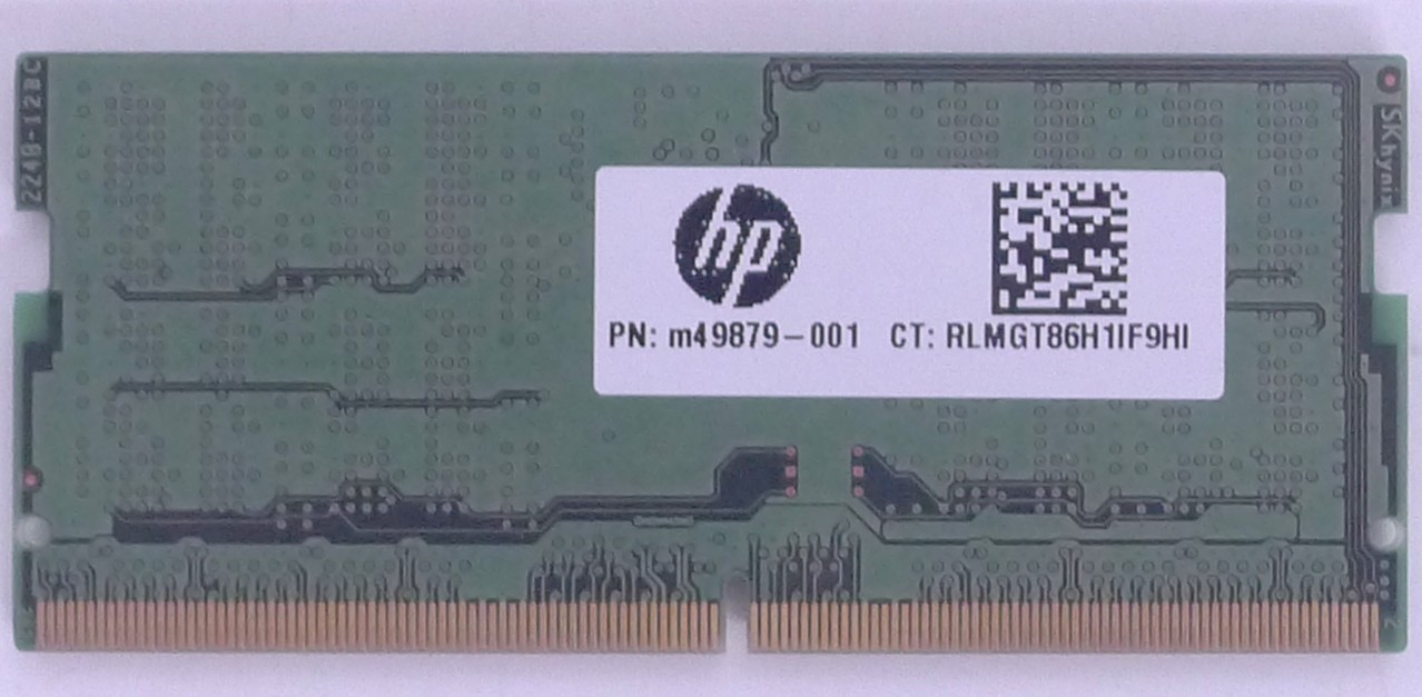 SK Hynix 16GB DDR5 4800 SODIMM 1Rx8 PC5 4800B HMCG78AEBSA095N Laptop RAM