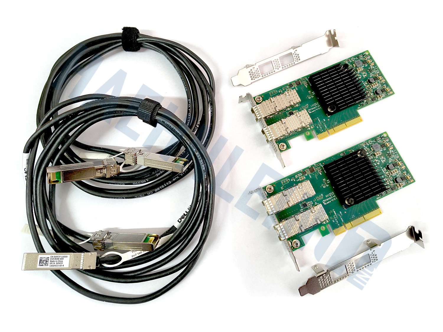 25Gb Networking Kit OEM Mellanox ConnectX-4 LX MCX4121A-ACAT 25GBit 2x 3m Cable